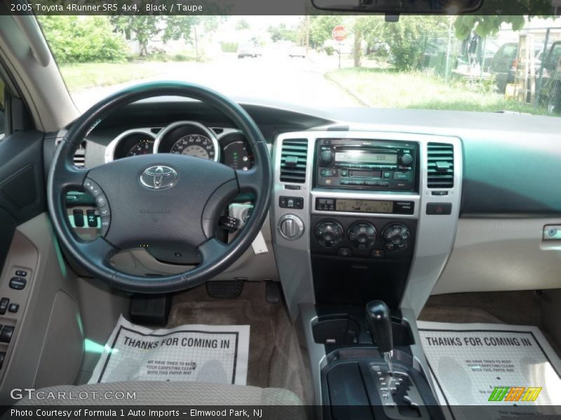 Black / Taupe 2005 Toyota 4Runner SR5 4x4