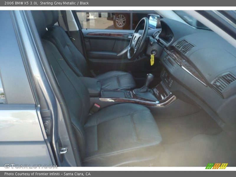 Sterling Grey Metallic / Black 2006 BMW X5 3.0i