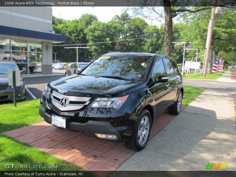 Formal Black / Ebony 2008 Acura MDX Technology