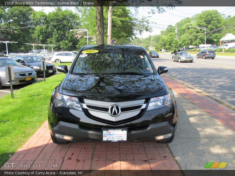 Formal Black / Ebony 2008 Acura MDX Technology