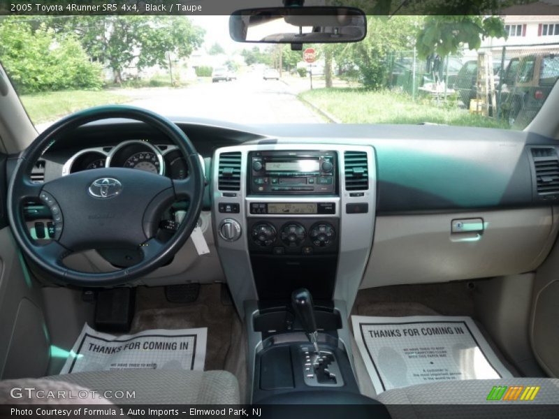 Black / Taupe 2005 Toyota 4Runner SR5 4x4