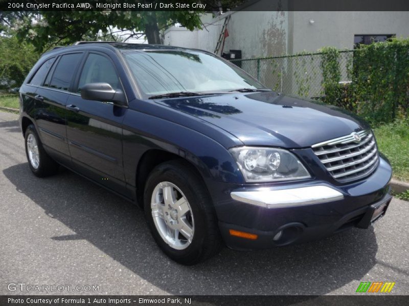 Midnight Blue Pearl / Dark Slate Gray 2004 Chrysler Pacifica AWD
