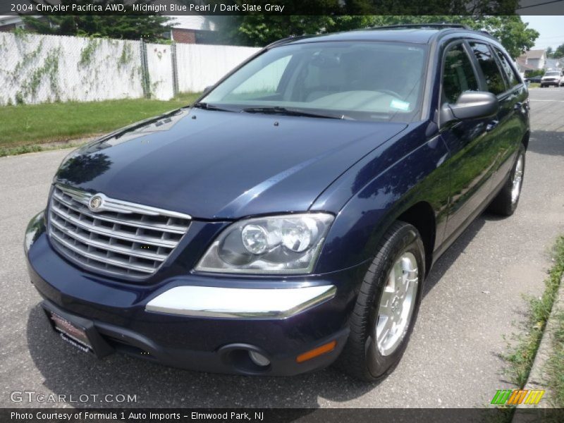 Midnight Blue Pearl / Dark Slate Gray 2004 Chrysler Pacifica AWD