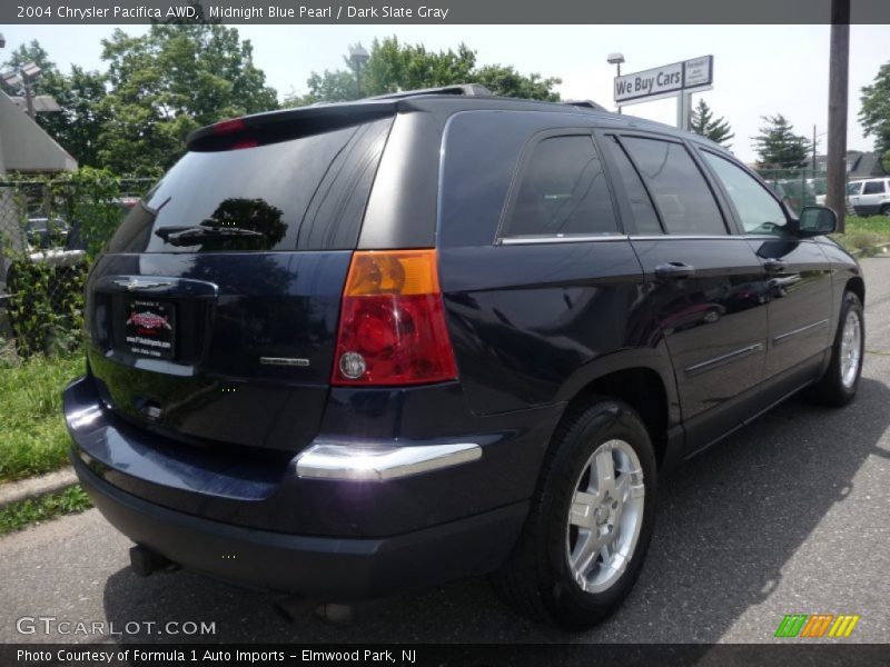 Midnight Blue Pearl / Dark Slate Gray 2004 Chrysler Pacifica AWD
