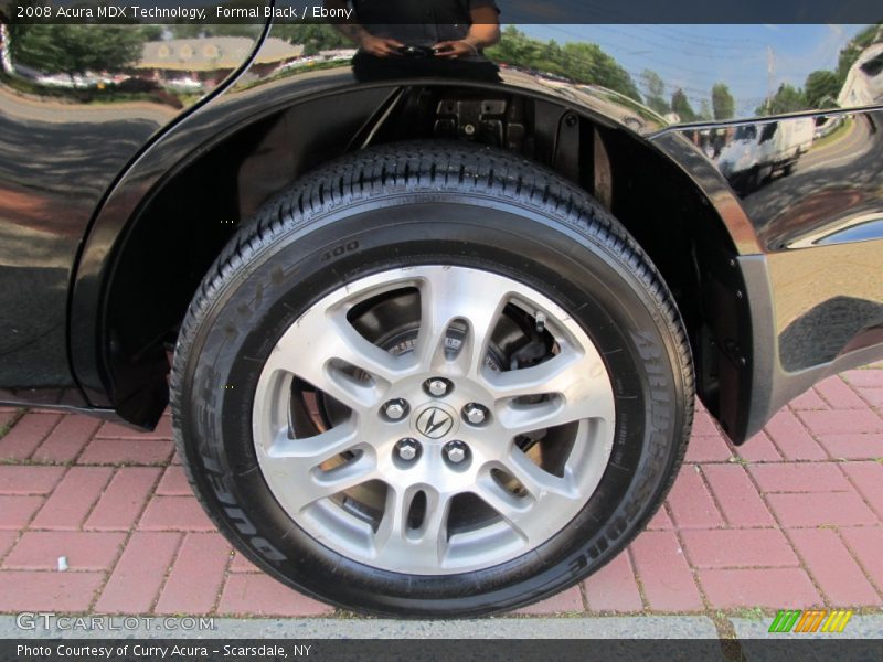 Formal Black / Ebony 2008 Acura MDX Technology