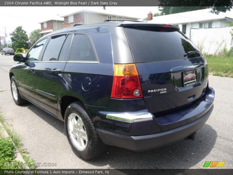 Midnight Blue Pearl / Dark Slate Gray 2004 Chrysler Pacifica AWD