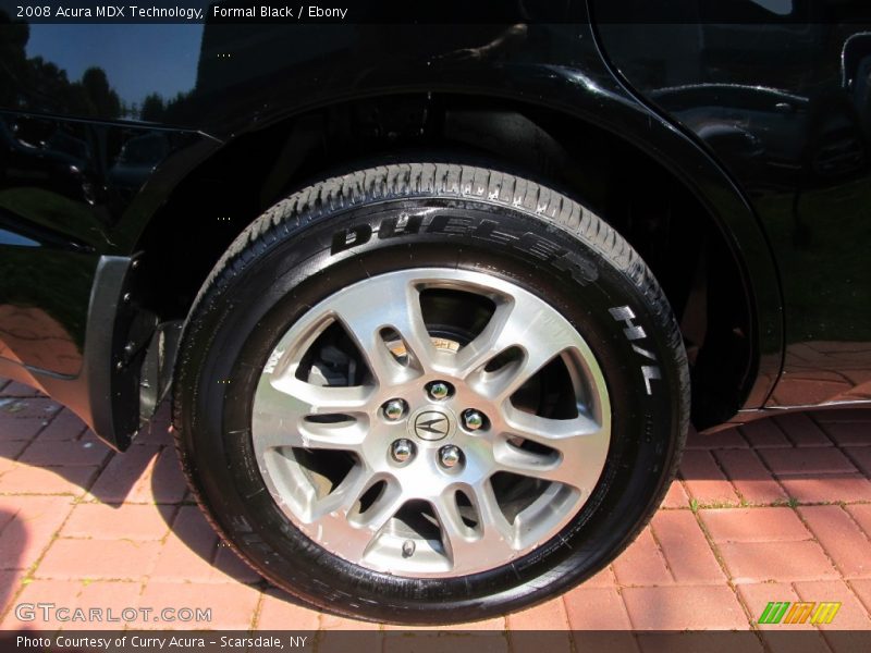 Formal Black / Ebony 2008 Acura MDX Technology