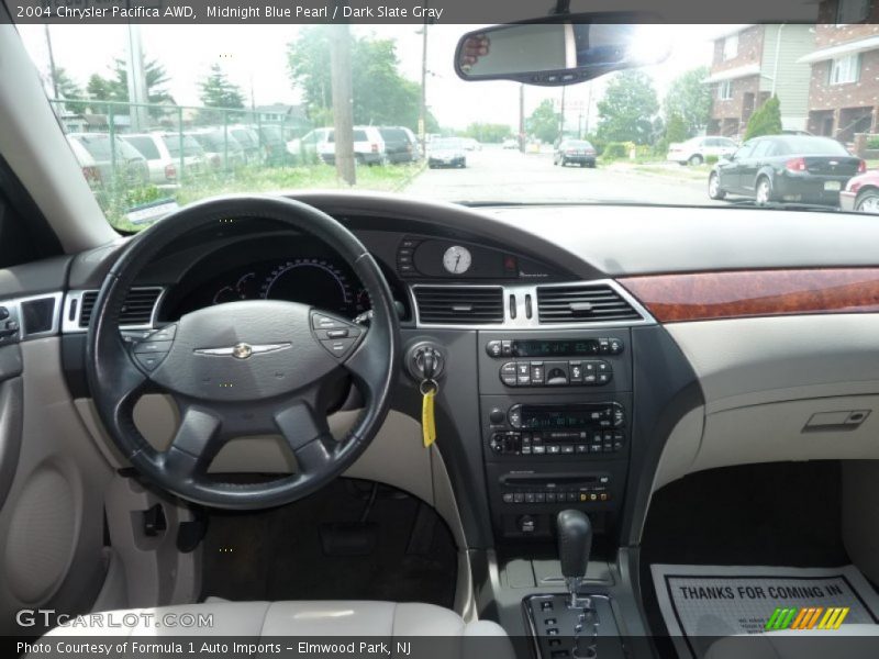 Midnight Blue Pearl / Dark Slate Gray 2004 Chrysler Pacifica AWD