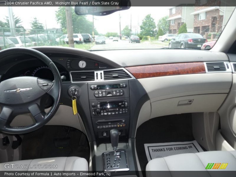 Midnight Blue Pearl / Dark Slate Gray 2004 Chrysler Pacifica AWD