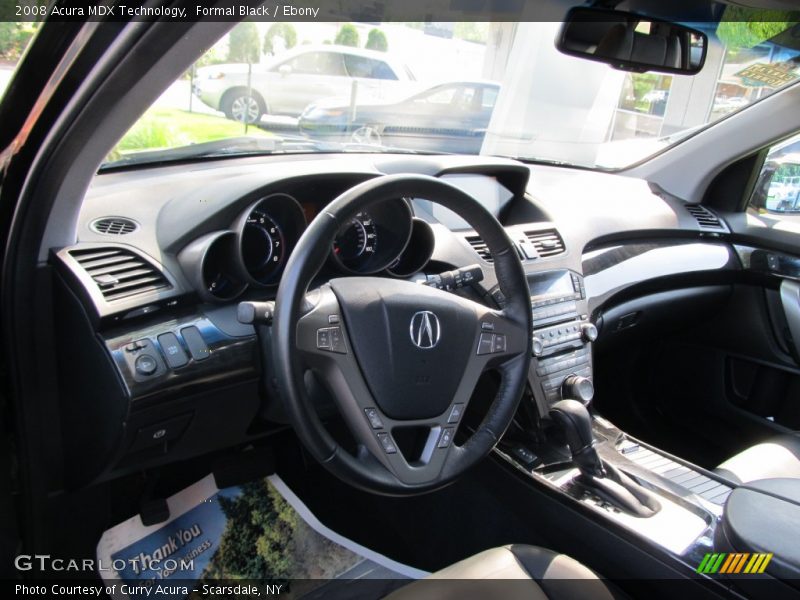 Formal Black / Ebony 2008 Acura MDX Technology