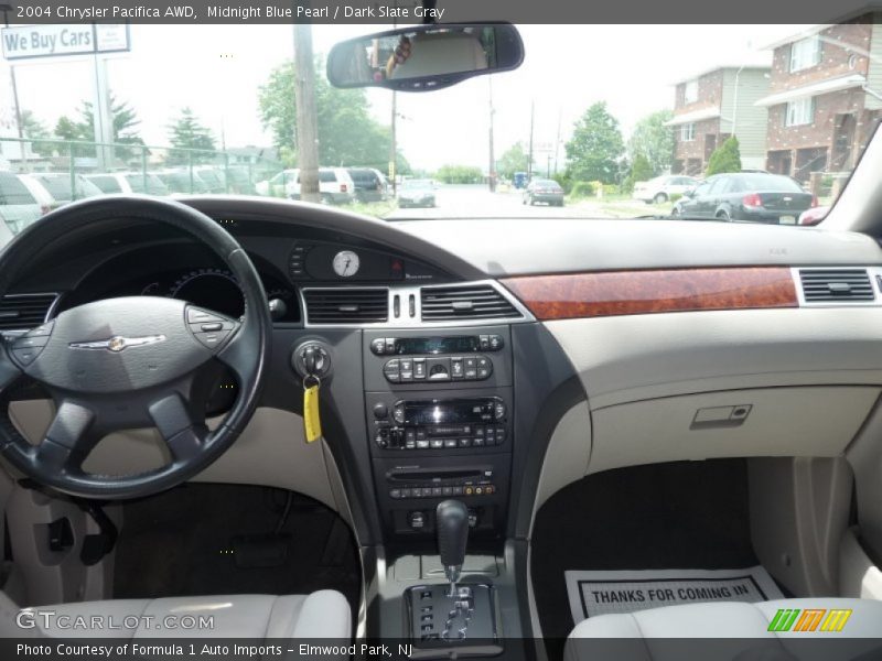 Midnight Blue Pearl / Dark Slate Gray 2004 Chrysler Pacifica AWD
