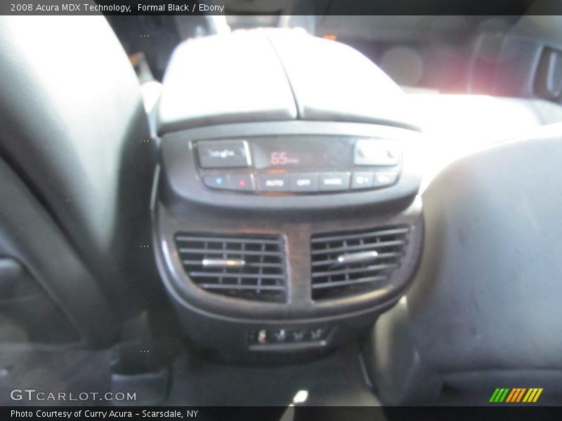 Formal Black / Ebony 2008 Acura MDX Technology
