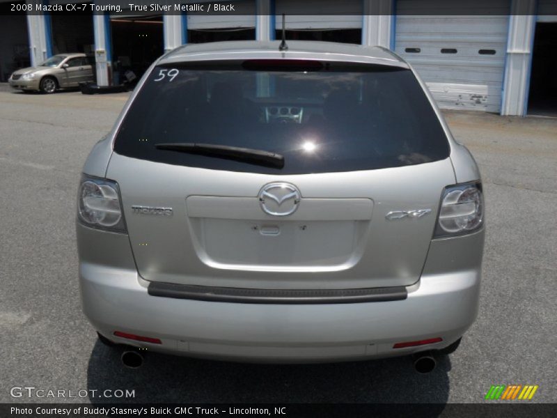 True Silver Metallic / Black 2008 Mazda CX-7 Touring