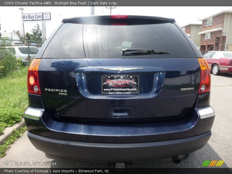 Midnight Blue Pearl / Dark Slate Gray 2004 Chrysler Pacifica AWD