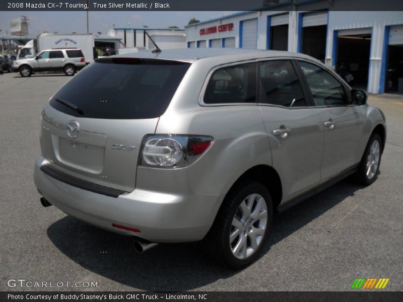 True Silver Metallic / Black 2008 Mazda CX-7 Touring