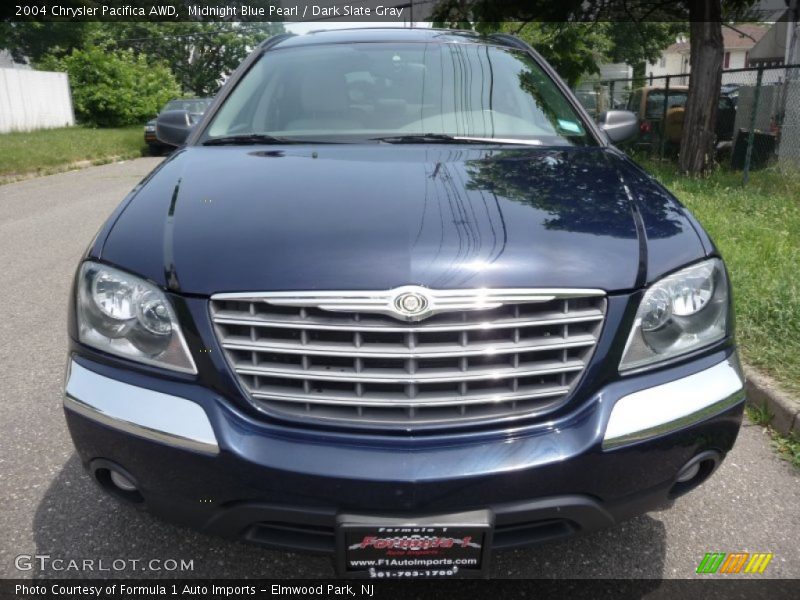 Midnight Blue Pearl / Dark Slate Gray 2004 Chrysler Pacifica AWD