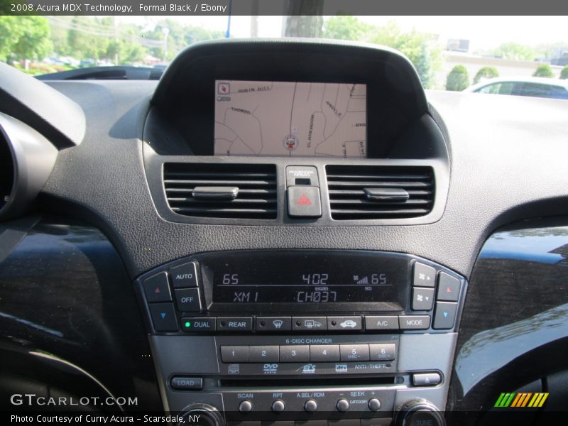 Formal Black / Ebony 2008 Acura MDX Technology