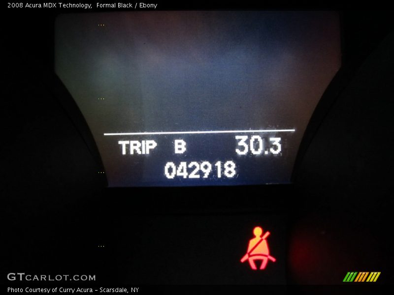 Formal Black / Ebony 2008 Acura MDX Technology