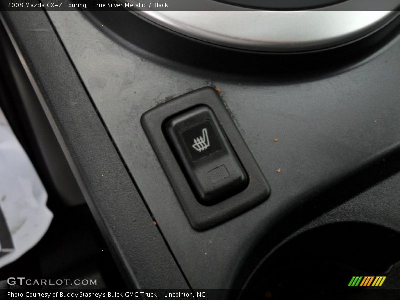 True Silver Metallic / Black 2008 Mazda CX-7 Touring