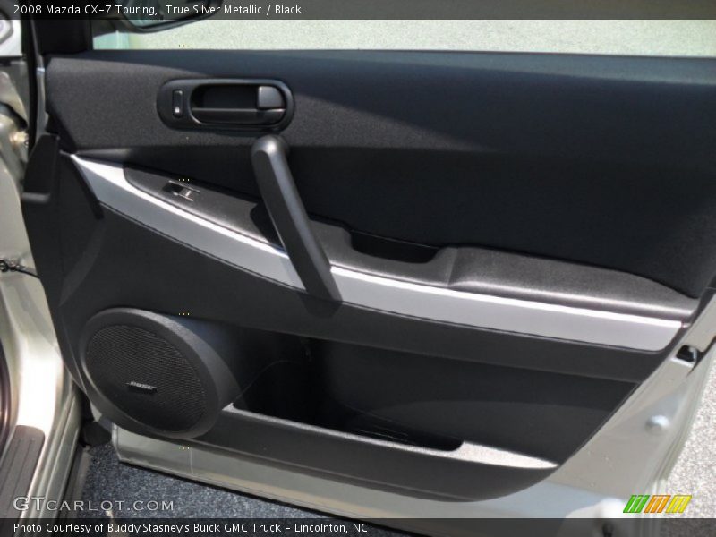 True Silver Metallic / Black 2008 Mazda CX-7 Touring