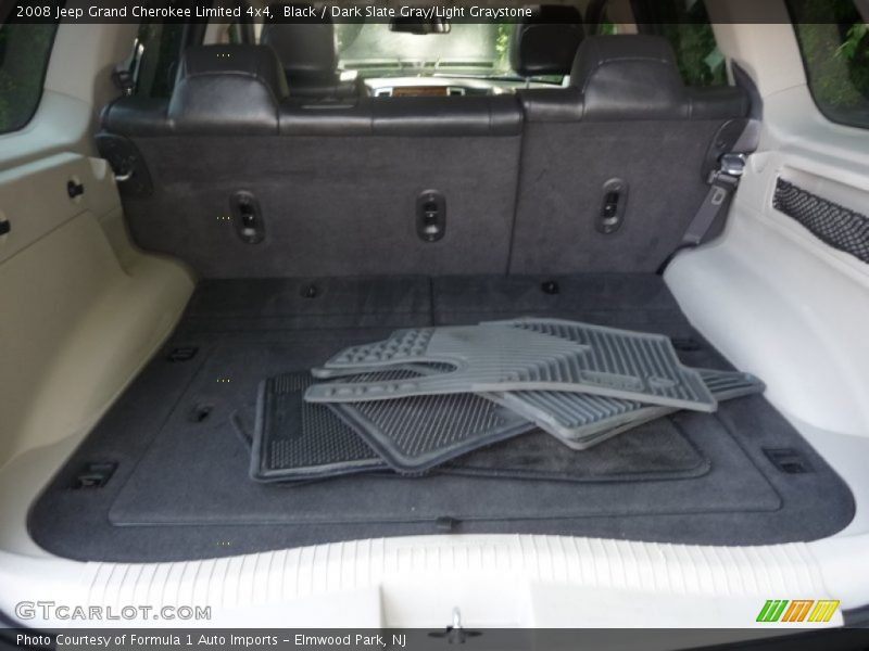 Black / Dark Slate Gray/Light Graystone 2008 Jeep Grand Cherokee Limited 4x4