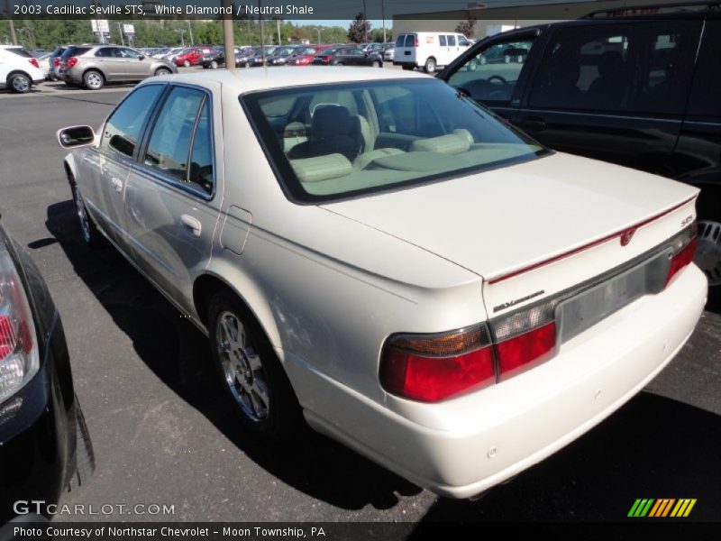 White Diamond / Neutral Shale 2003 Cadillac Seville STS