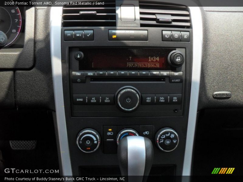 Sonoma Red Metallic / Sand 2008 Pontiac Torrent AWD