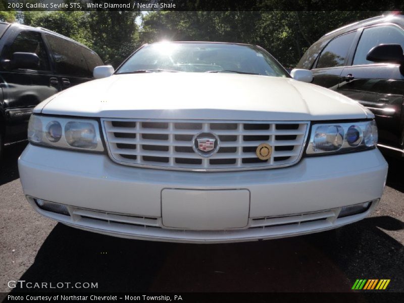 White Diamond / Neutral Shale 2003 Cadillac Seville STS