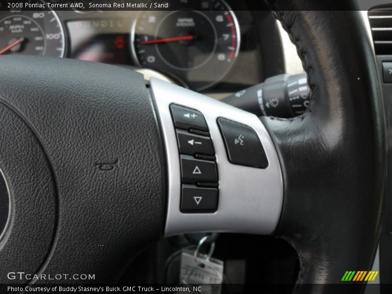 Sonoma Red Metallic / Sand 2008 Pontiac Torrent AWD