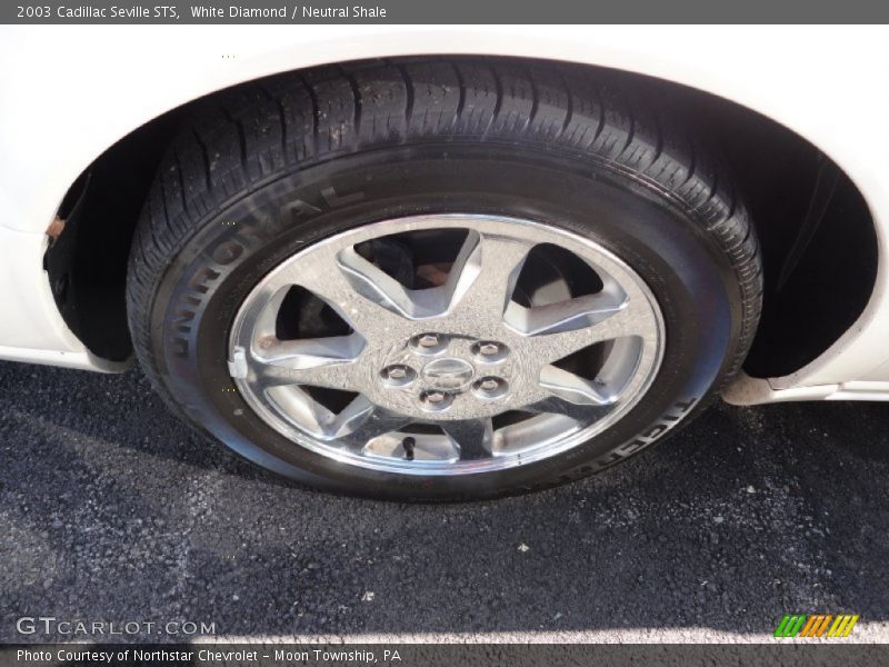 White Diamond / Neutral Shale 2003 Cadillac Seville STS