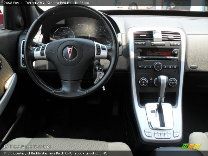 Sonoma Red Metallic / Sand 2008 Pontiac Torrent AWD