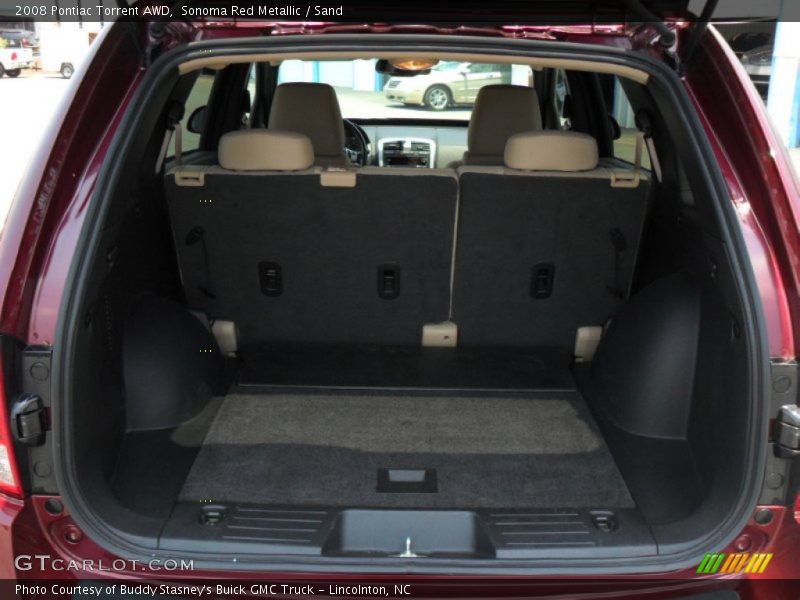 Sonoma Red Metallic / Sand 2008 Pontiac Torrent AWD