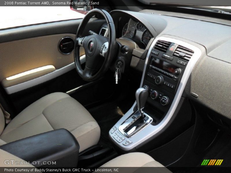 Sonoma Red Metallic / Sand 2008 Pontiac Torrent AWD