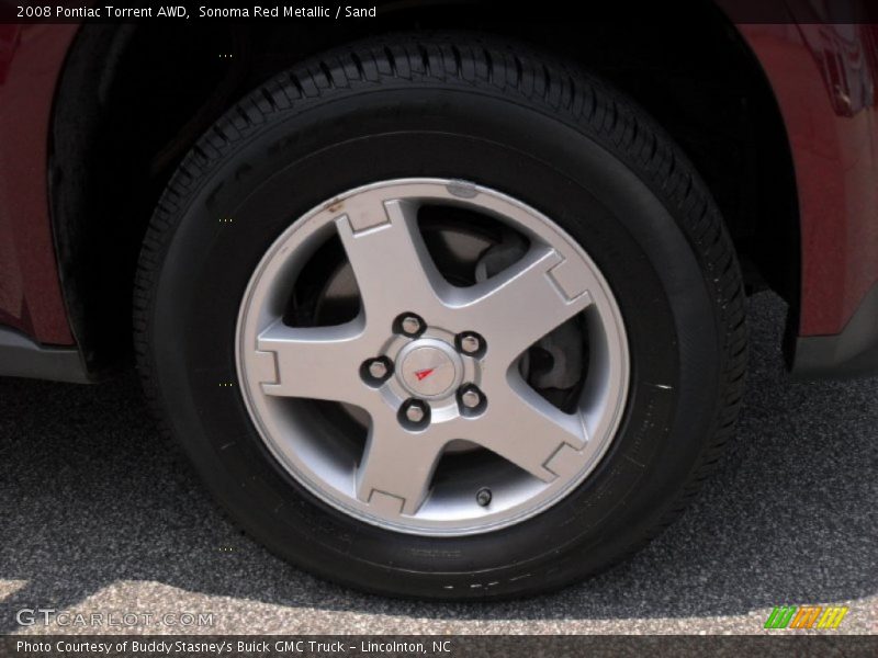 Sonoma Red Metallic / Sand 2008 Pontiac Torrent AWD