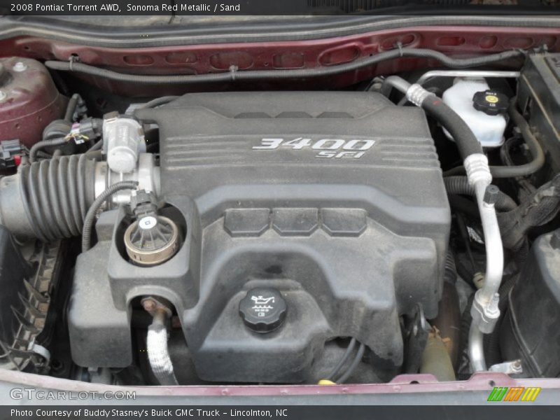 Sonoma Red Metallic / Sand 2008 Pontiac Torrent AWD