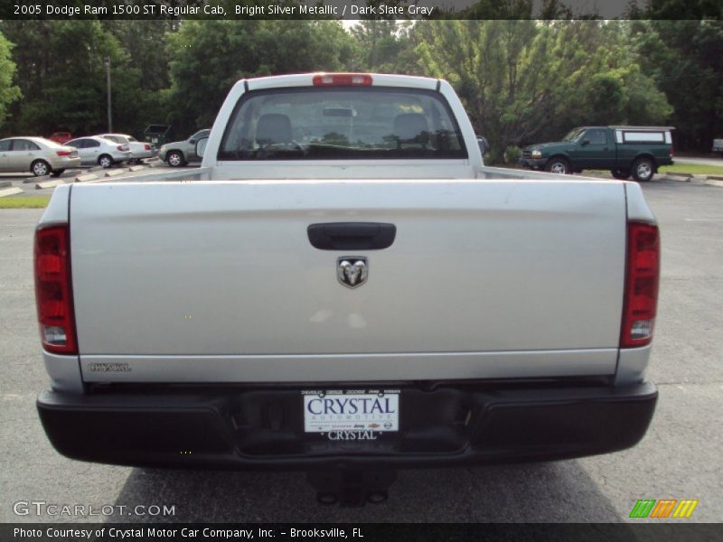 Bright Silver Metallic / Dark Slate Gray 2005 Dodge Ram 1500 ST Regular Cab