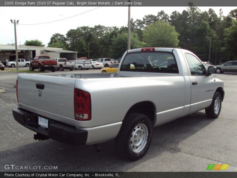Bright Silver Metallic / Dark Slate Gray 2005 Dodge Ram 1500 ST Regular Cab