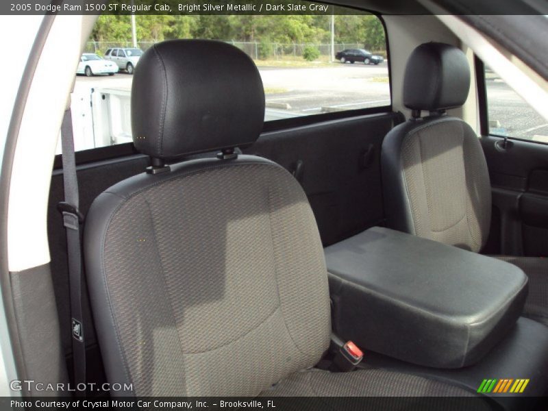 Bright Silver Metallic / Dark Slate Gray 2005 Dodge Ram 1500 ST Regular Cab