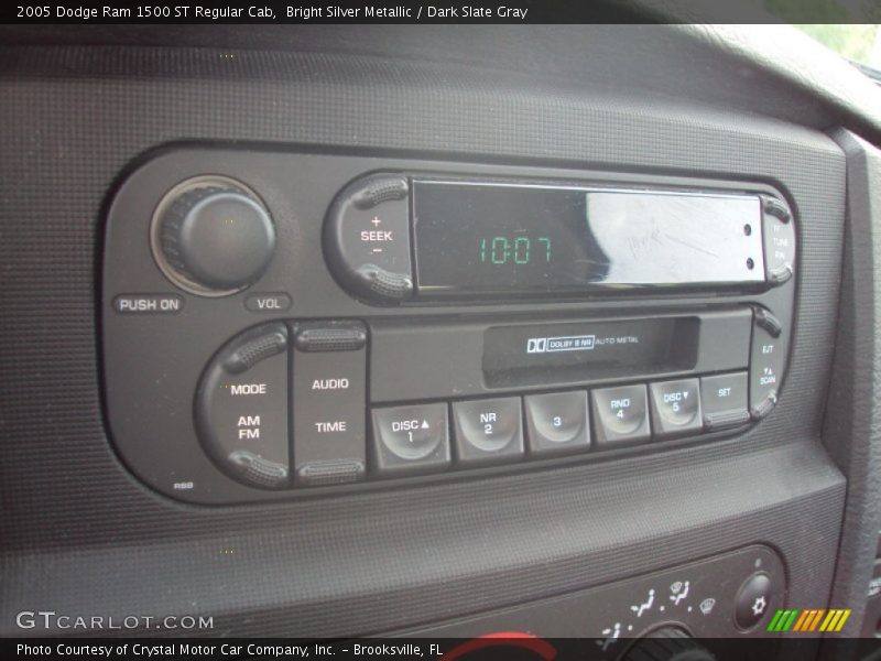 Bright Silver Metallic / Dark Slate Gray 2005 Dodge Ram 1500 ST Regular Cab