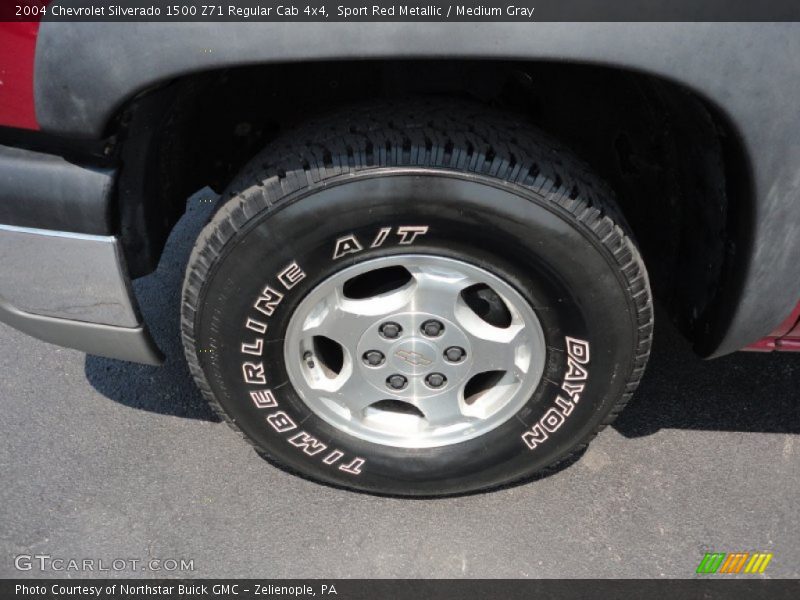 Sport Red Metallic / Medium Gray 2004 Chevrolet Silverado 1500 Z71 Regular Cab 4x4