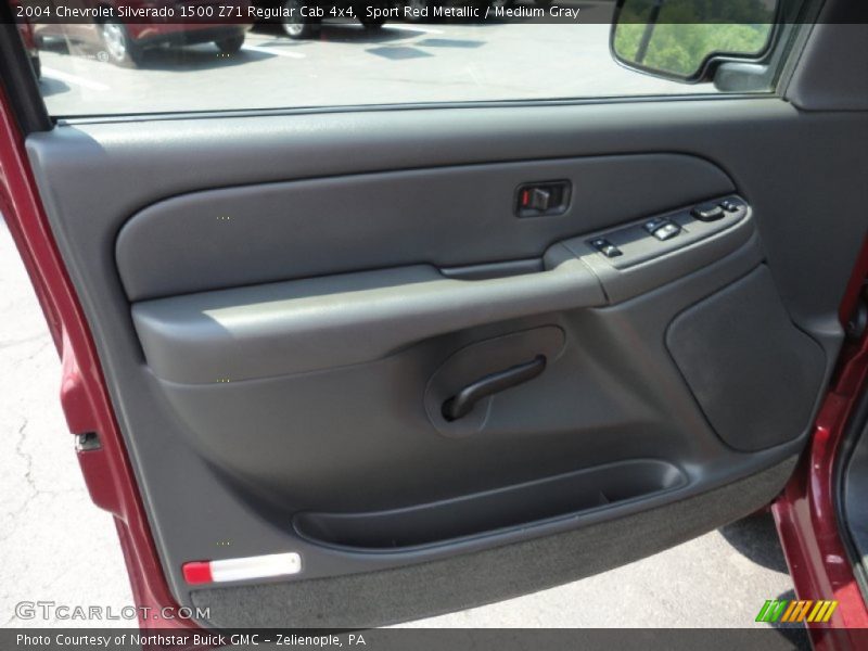 Sport Red Metallic / Medium Gray 2004 Chevrolet Silverado 1500 Z71 Regular Cab 4x4