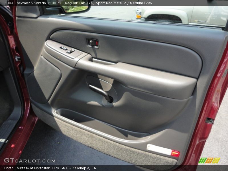 Sport Red Metallic / Medium Gray 2004 Chevrolet Silverado 1500 Z71 Regular Cab 4x4
