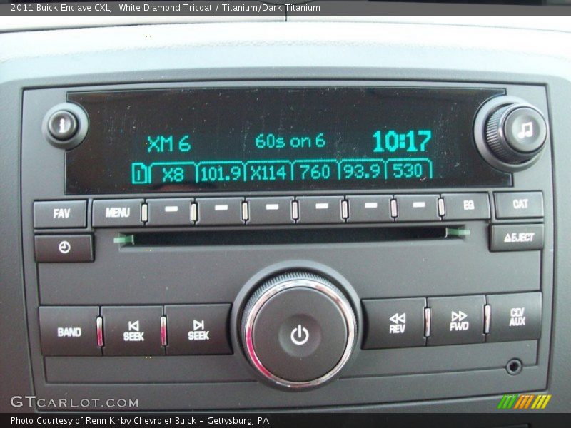 White Diamond Tricoat / Titanium/Dark Titanium 2011 Buick Enclave CXL