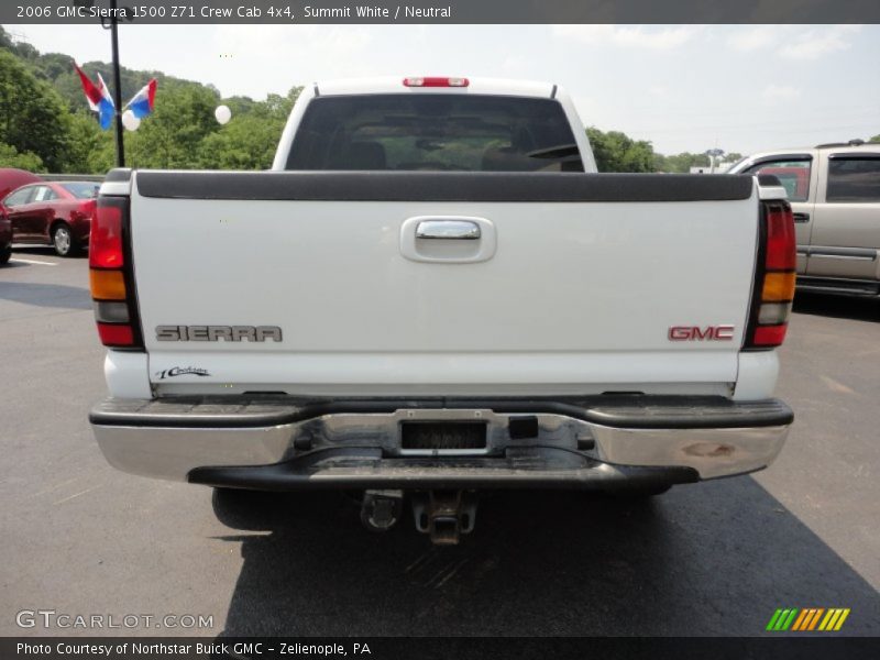 Summit White / Neutral 2006 GMC Sierra 1500 Z71 Crew Cab 4x4