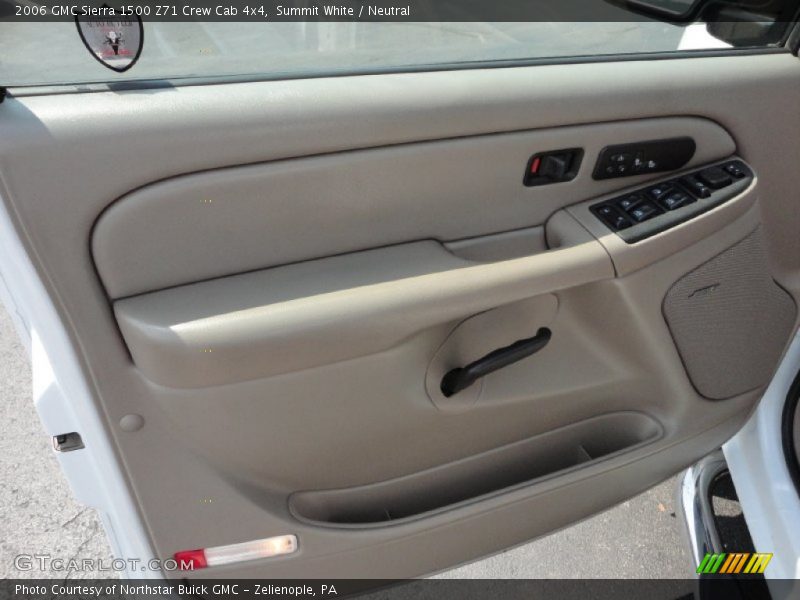 Summit White / Neutral 2006 GMC Sierra 1500 Z71 Crew Cab 4x4