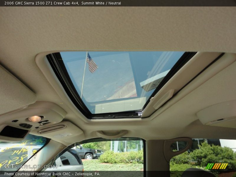 Summit White / Neutral 2006 GMC Sierra 1500 Z71 Crew Cab 4x4