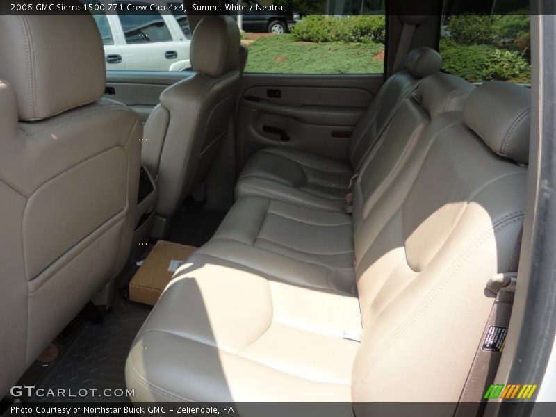 Summit White / Neutral 2006 GMC Sierra 1500 Z71 Crew Cab 4x4