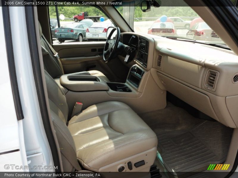 Summit White / Neutral 2006 GMC Sierra 1500 Z71 Crew Cab 4x4