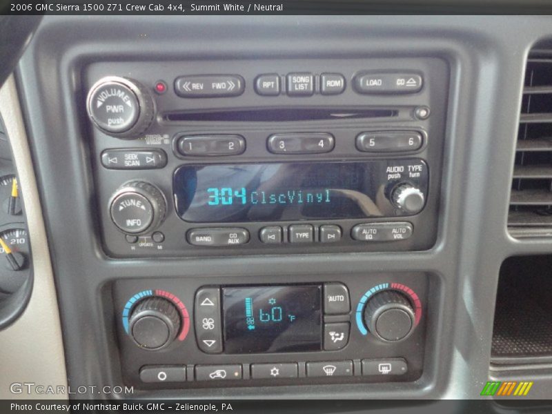 Summit White / Neutral 2006 GMC Sierra 1500 Z71 Crew Cab 4x4