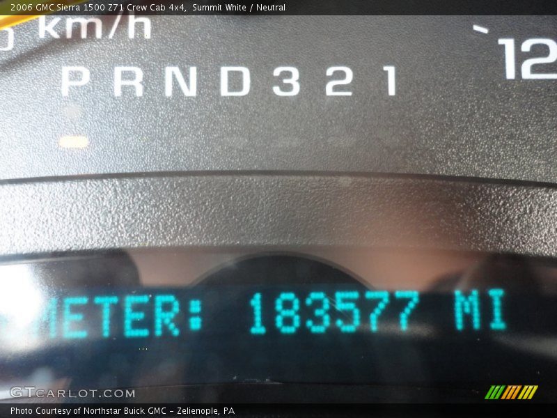 Summit White / Neutral 2006 GMC Sierra 1500 Z71 Crew Cab 4x4